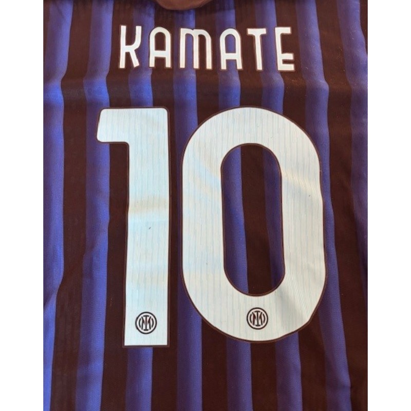 Kamate's Unwashed Shirt, LR Vicenza vs Inter U23 2026 - Special Patch FAI