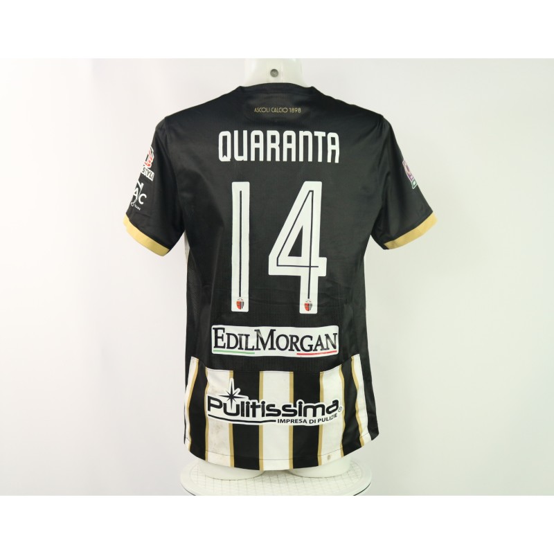 Quaranta's Unwashed Shirt, Ascoli vs Campobasso 2024