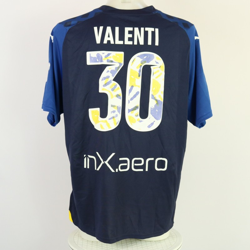Valenti's Unwashed Shirt, Parma vs Catanzaro 2024 "Always With Blue"