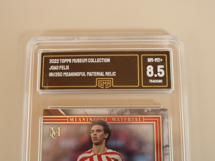 Joao Felix Topps Museum Collection UCL 2022 Card - CharityStars