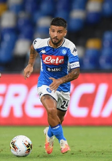 Lorenzo Insigne Napoli Matchworn Shirt, 2020