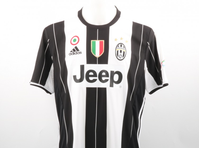 Official Higuain Juventus shirt, Italy Supercup 2016 - Signed 