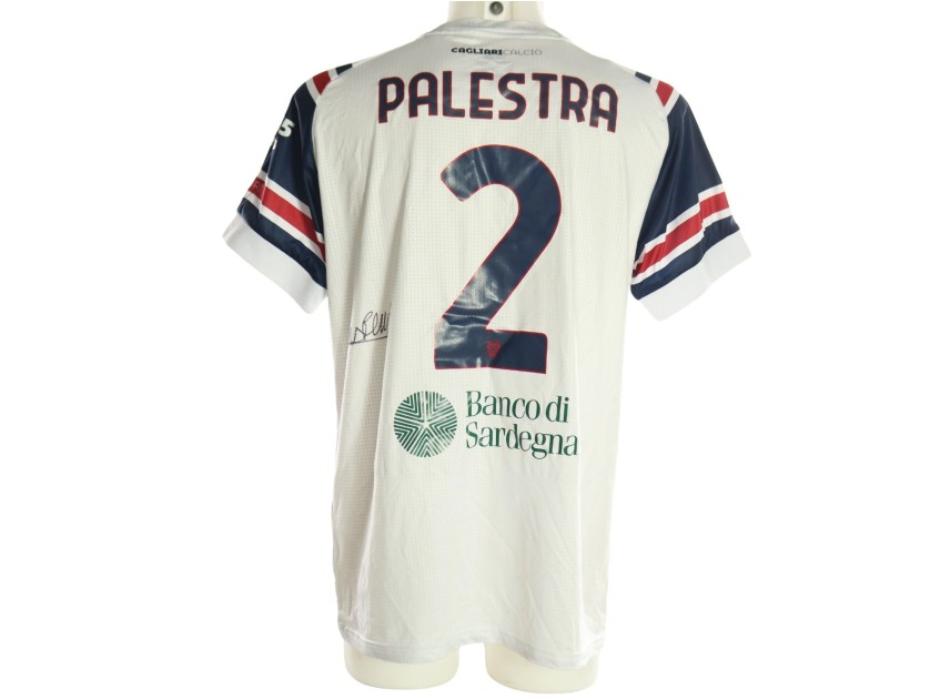Palestra's Signed Unwashed Shirt, Cagliari vs Torino 2026