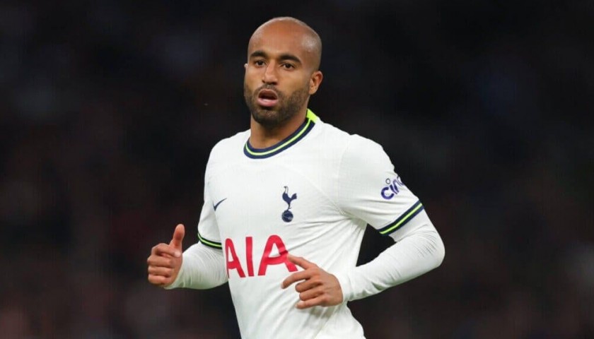 Lucas Moura's Tottenham Hotspur 2022/23 Signed Official Shirt