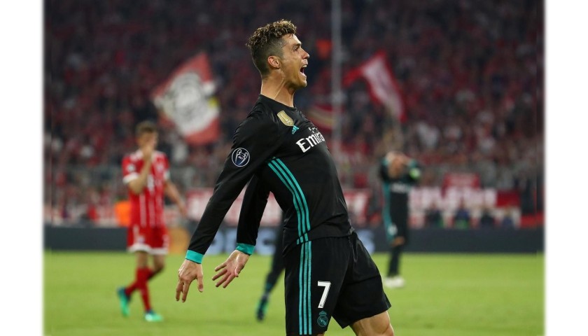 Ronaldo's Match Shirt, Bayern Munich-Real Madrid 2018