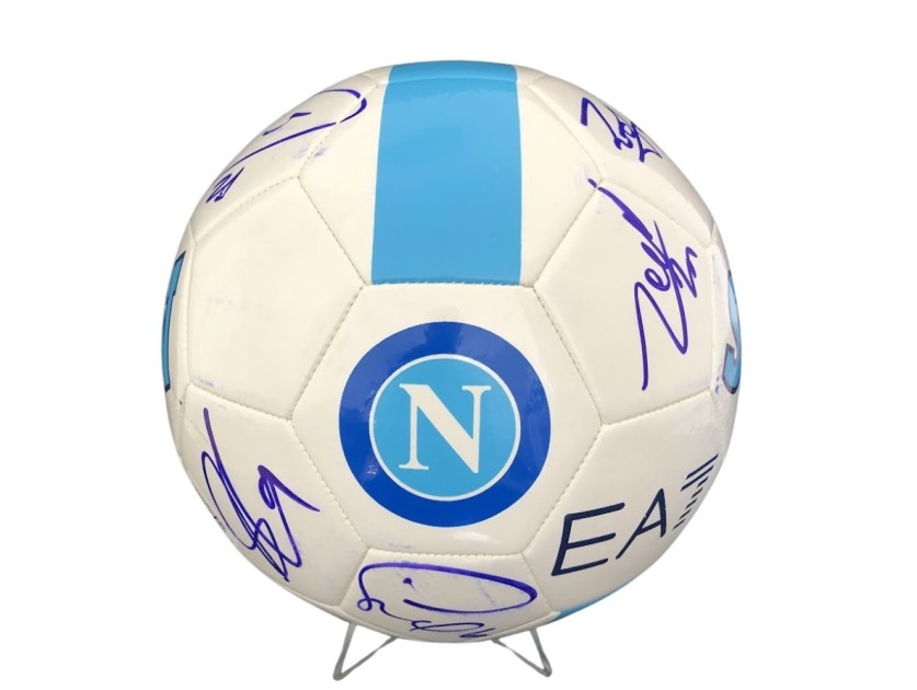 Pallone ufficiale Napoli, 2022/23 - Autografato dai giocatori