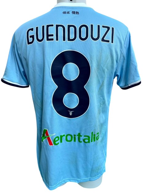 Maglia Guendouzi Roma vs Lazio Unwashed, 2025