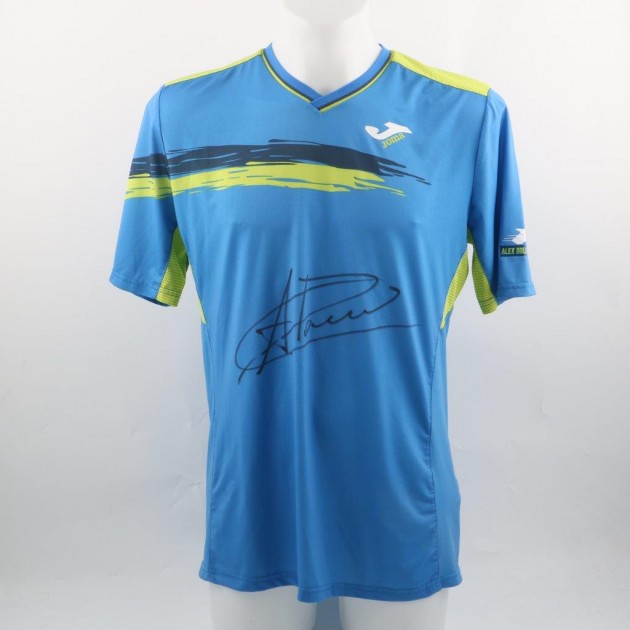 Alexandr Dolgopolov's match worn tennis shirt - signed