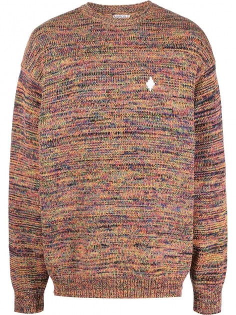 Marcelo Burlon County of Milan Multicolor Knit Pullover