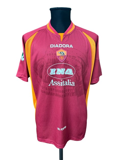 Cafu's Roma Issued Shirt, 1997/98 - CharityStars