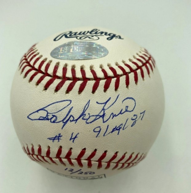 Ralph Kiner Signed Baseball 