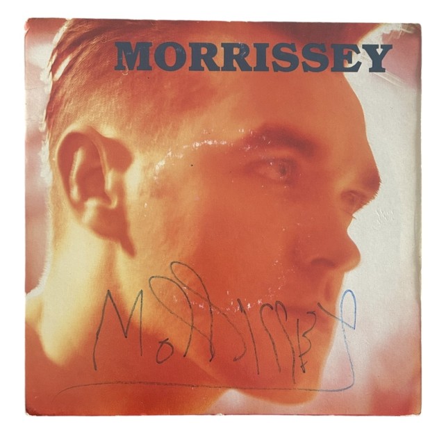 Morrissey Signed Vinyl 45