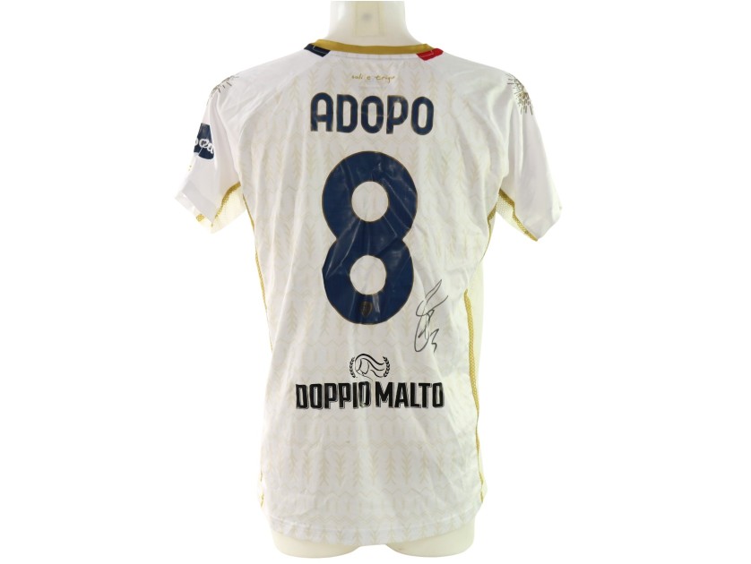 Adopo's Signed Unwashed Shirt, Milan vs Cagliari 2025