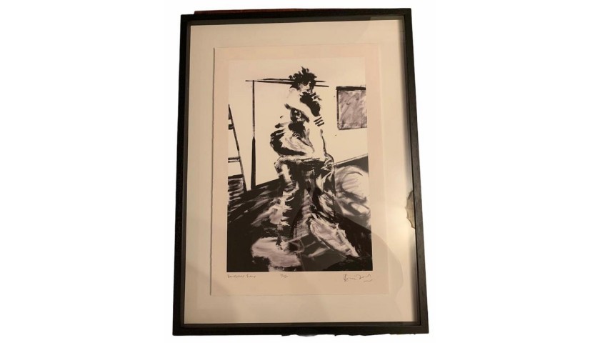 Ronnie Wood Signed Framed Limited Edition The Faces Art Print