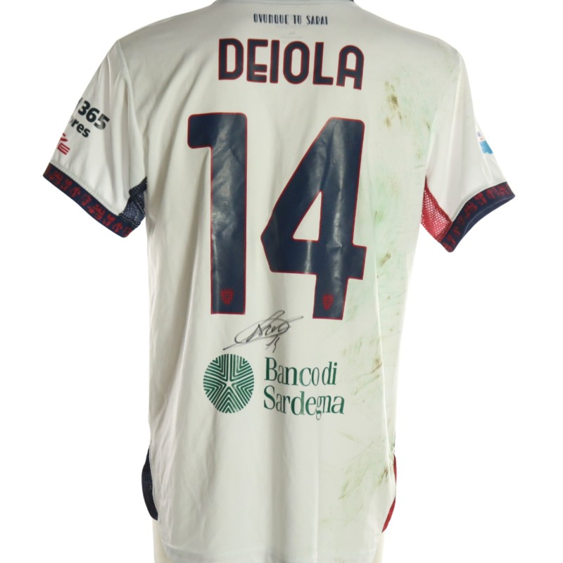 Deiola's Signed Unwashed Shirt, Inter vs Cagliari 2026