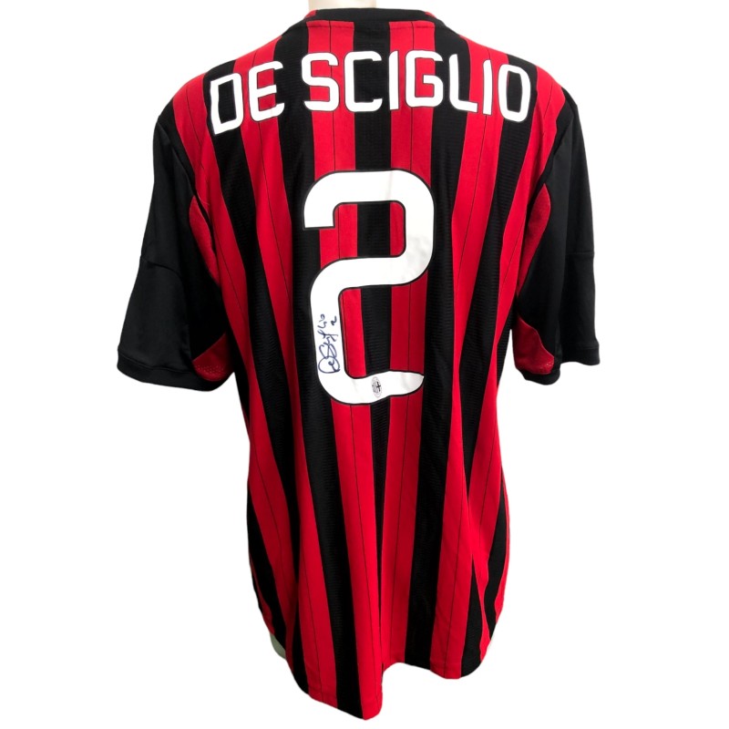 De Sciglio's Milan Official Signed Shirt, 2013/14 