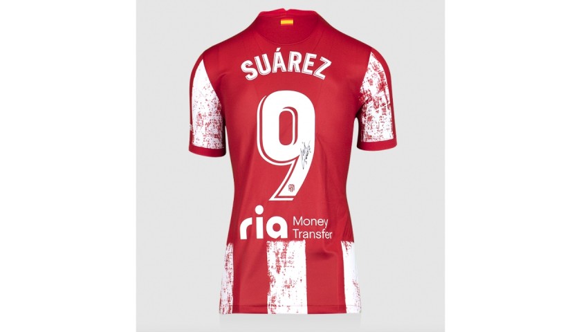 Luis Suarez Atletico Madrid 2021-22 Signed Shirt