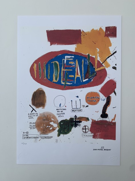 "Ideal" Signed Lithograph by Jean-Michel Basquiat