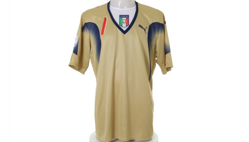 Italy 2006 Goalkeeper Buffon Golden Jersey - World Cup Winners