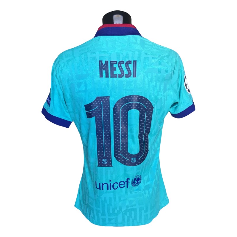 Lionel Messi's FC Barcelona 2019 Issued Shirt, vs Borussia Dortmund 