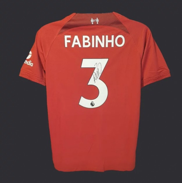 Fabinho's Liverpool Signed Shirt - 2022/23