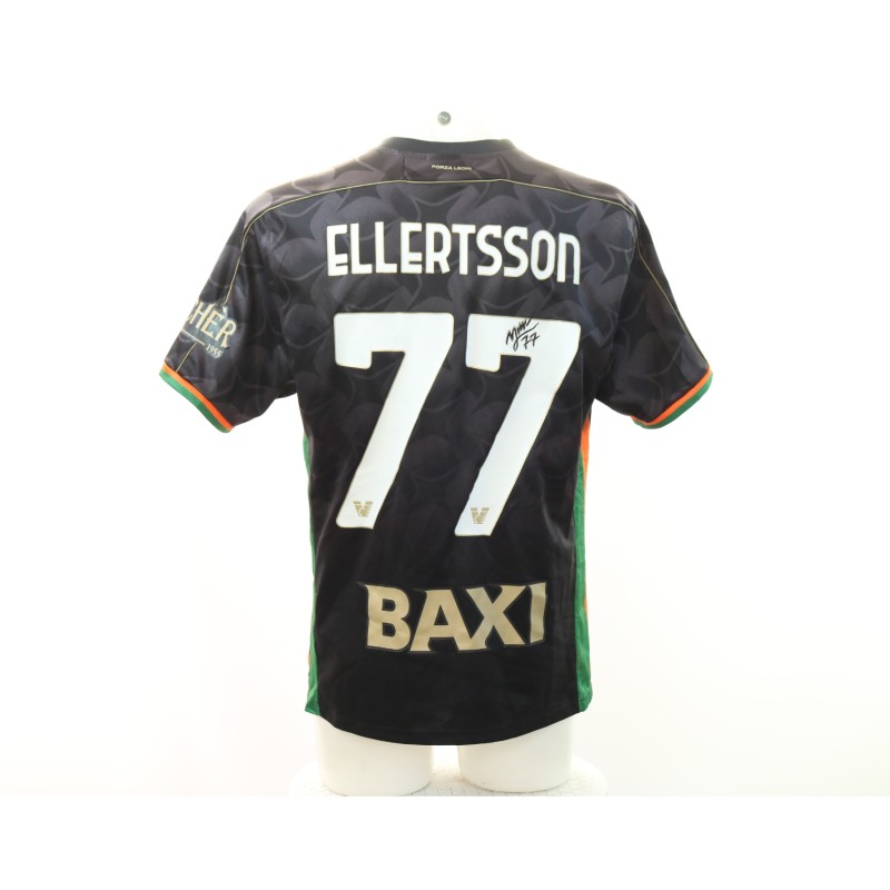 Maglia Ellertsson Unwashed Venezia vs Inter, 2025 - Autografata