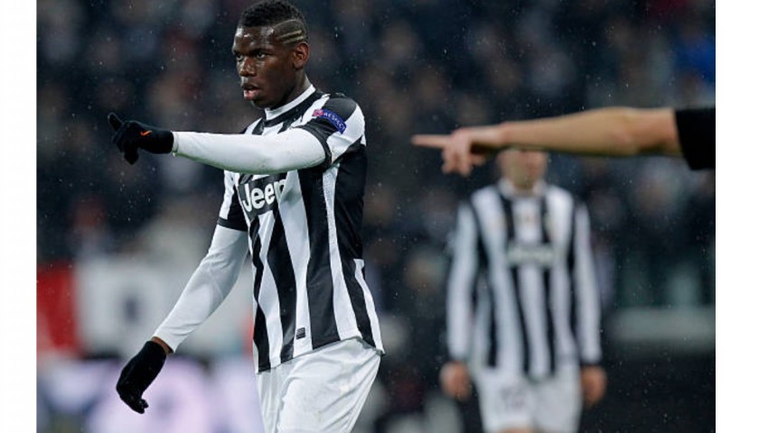 Maillot Juventus Pogba 2012-2013 Domicile – Match Worn/Issued – Taille L – Nike