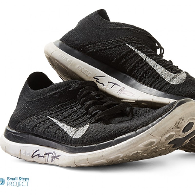 Evan Peter's Autographed Nike Trainers from his Personal Collection