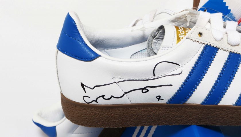 Signed Noel Gallagher Adidas Limited Edition Trainers