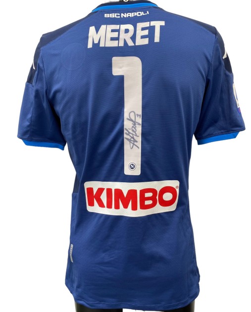 Meret's Napoli Signed Match-Worn Shirt, 2019/20