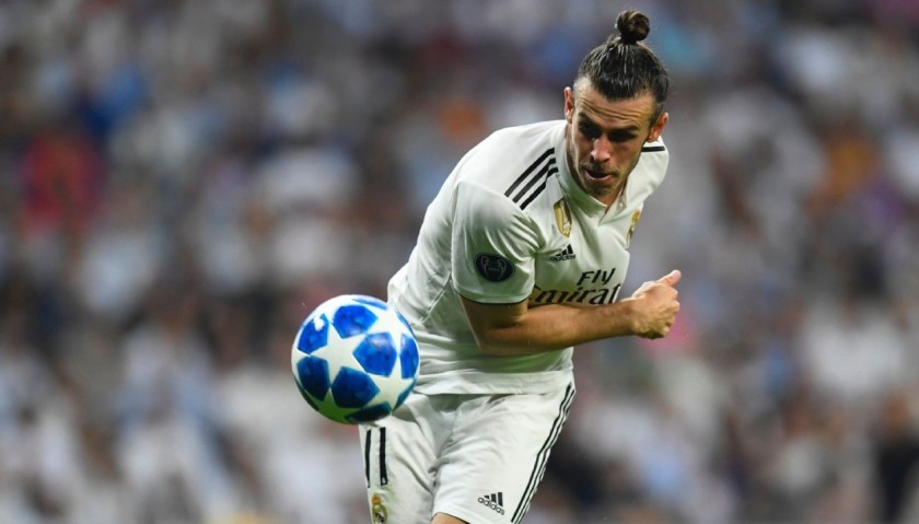 Bale's Real Madrid Match Shirt, UCL 2018/19
