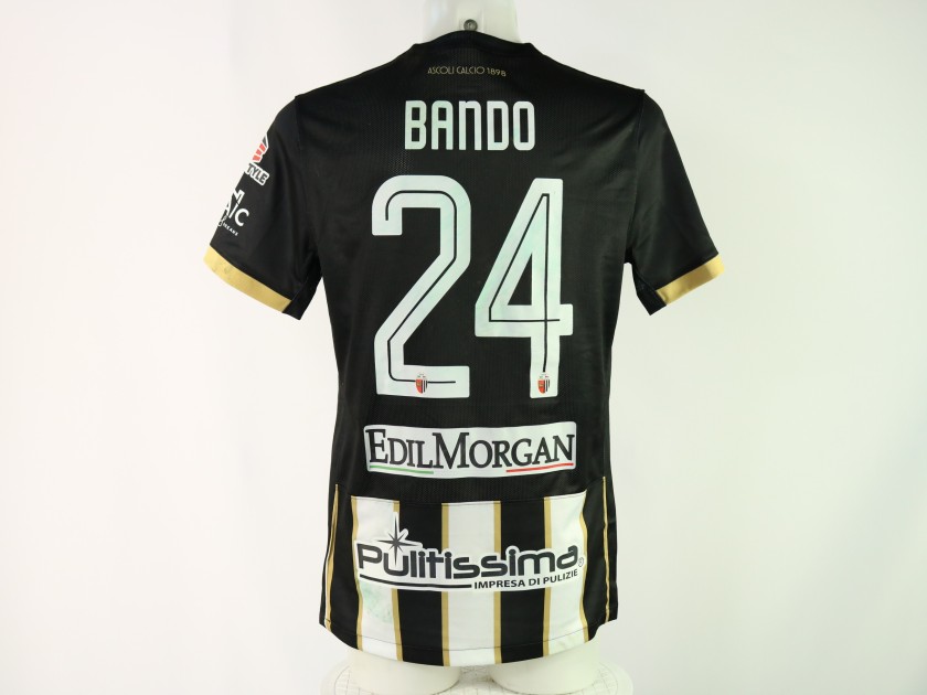 Bando's Unwashed Shirt, Ascoli vs Pontedera 2024