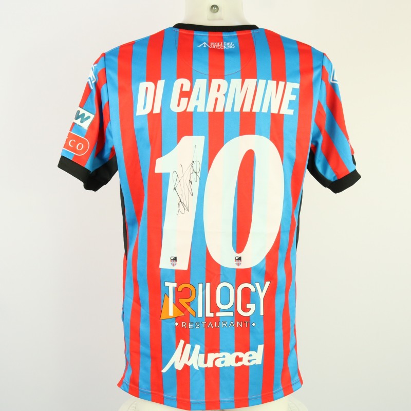 Di Carmine's unwashed Signed Shirt, Catania vs Benevento 2024 