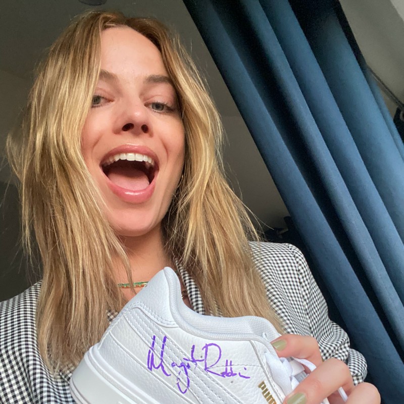 Margot Robbie's Signed Shoes