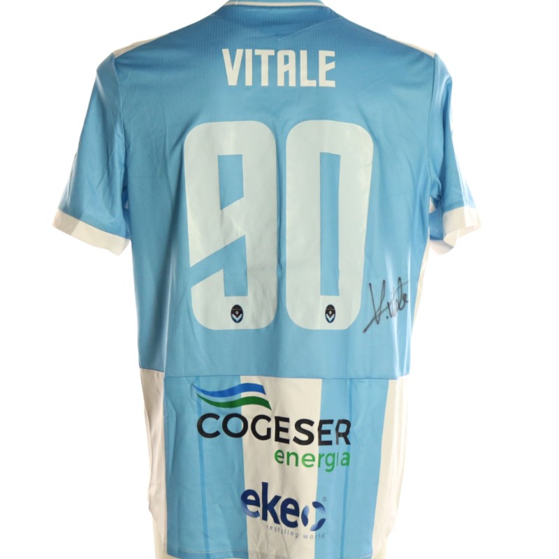 Vitale's Signed Unwashed Shirt, Giana Erminio vs Inter U23 2026 - Special Patch Earth Day