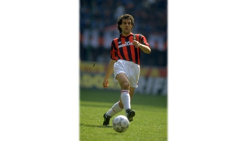 Donadoni's Worn Shirt, Milan-Torino 1991
