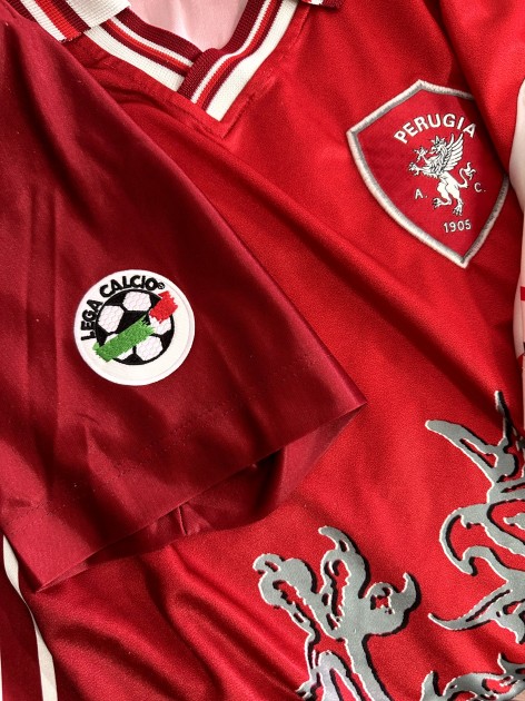 Nakata's Perugia Issued Shirt, 1998/99 - CharityStars