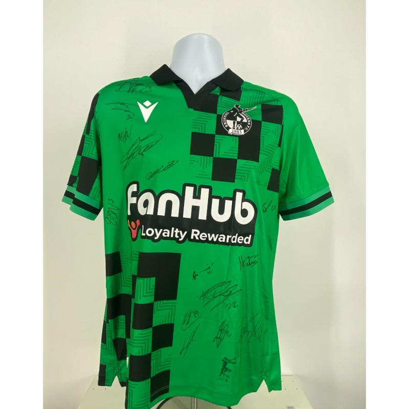 Maglia away Bristol Rovers FC 2024/25 - Autografata dalla squadra