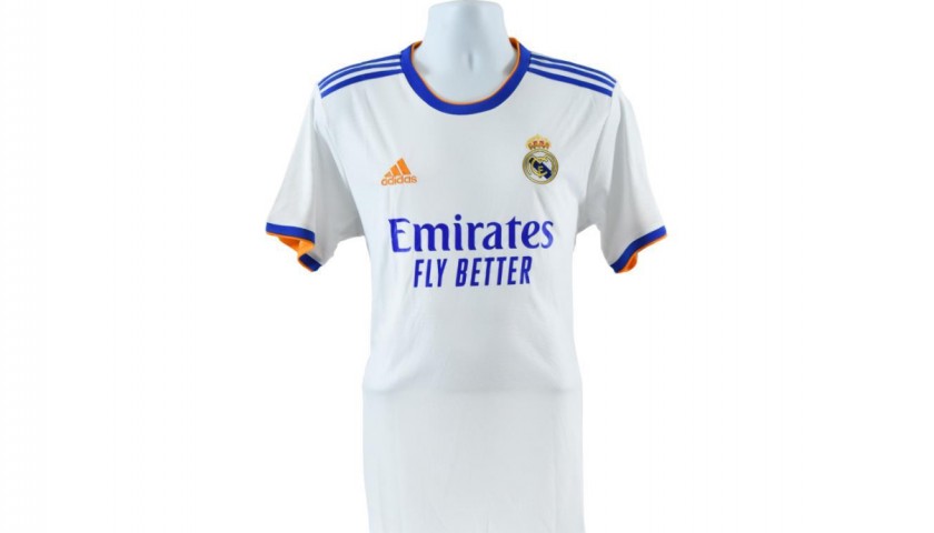 Modric's Official Real Madrid Signed Shirt, 2021/22