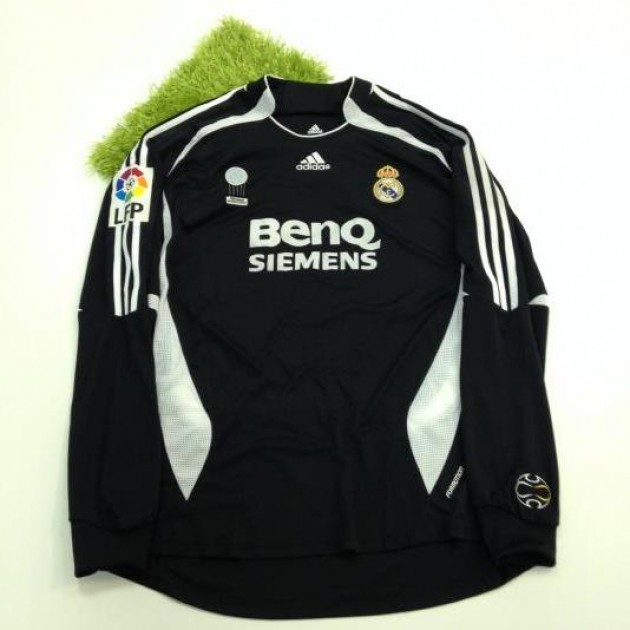 Raul's Real Madrid issued/worn shirt, Spanish Liga 2006/2007