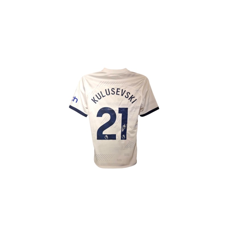 Dejan Kulusevski's Tottenham FC 2023/24 Signed Official Shirt