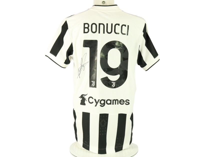 Maglia gara Bonucci Juventus, 2021/22 - Autografata