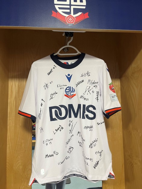 Maglia squadra femminile Bolton Wanderers FC 2024/25 - Autografata