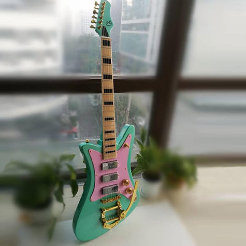 Custom Goldfinch Siren Guitar