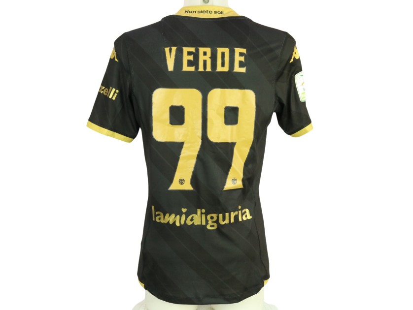 Verde's Spezia Match-Worn Shirt, 2023/24