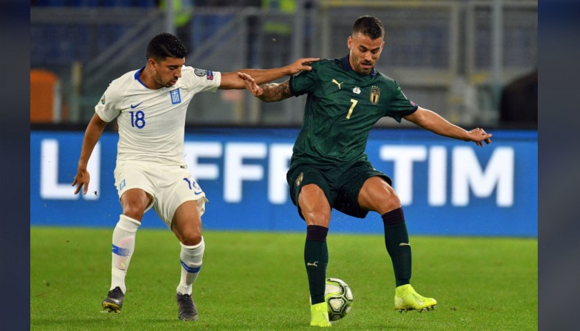 Spinazzola's Match Shirt, Italy-Greece 2019