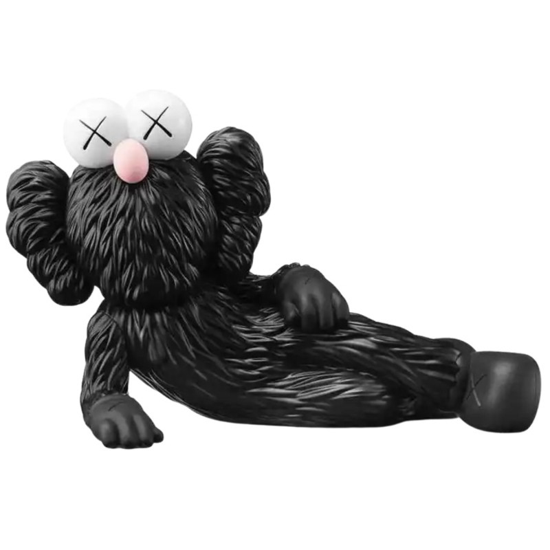 "Time Off Figure (Black)" by Kaws