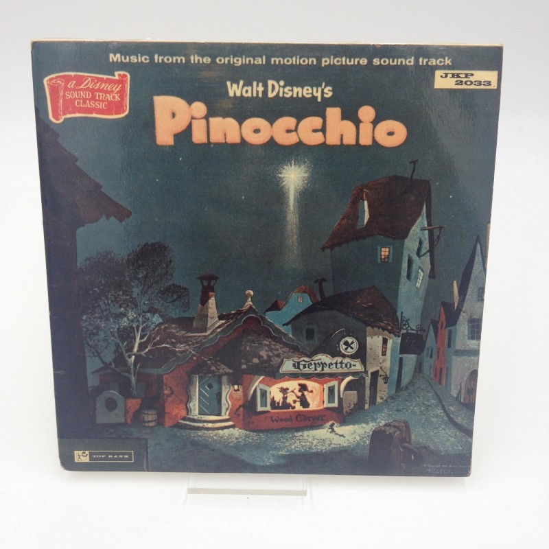 Pinocchio - Vinile Disney Records JKP2033