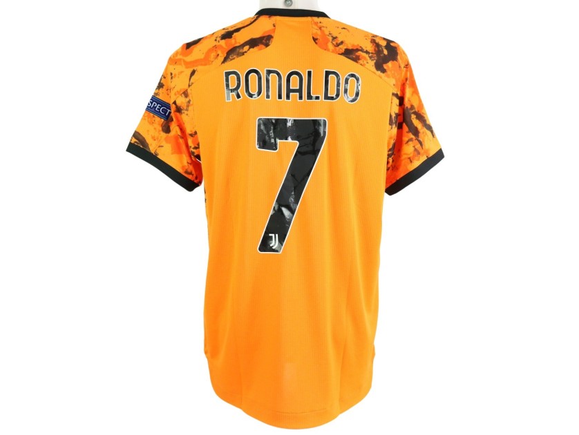 Cristiano Ronaldo's Match Shirt, Ferencváros vs Juventus UCL 2020