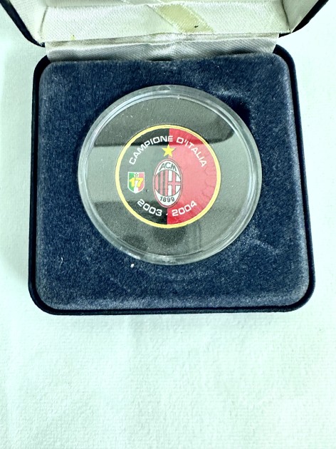 Milan's Official Commemorative Medal, Champions of Italy 2003/04